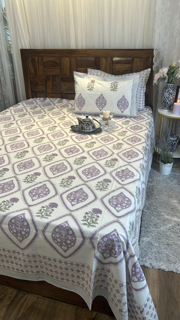 Lavender lilac - Bedsheet set - Image 2