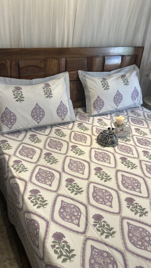 Lavender lilac - Bedsheet set - Image 4
